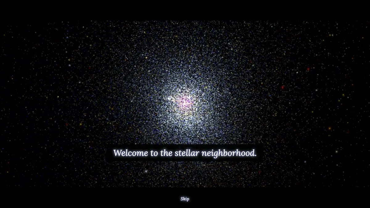 Screenshot of 100,000 Stars