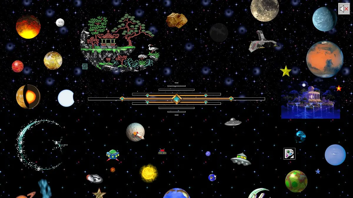 Screenshot of Cameron's World