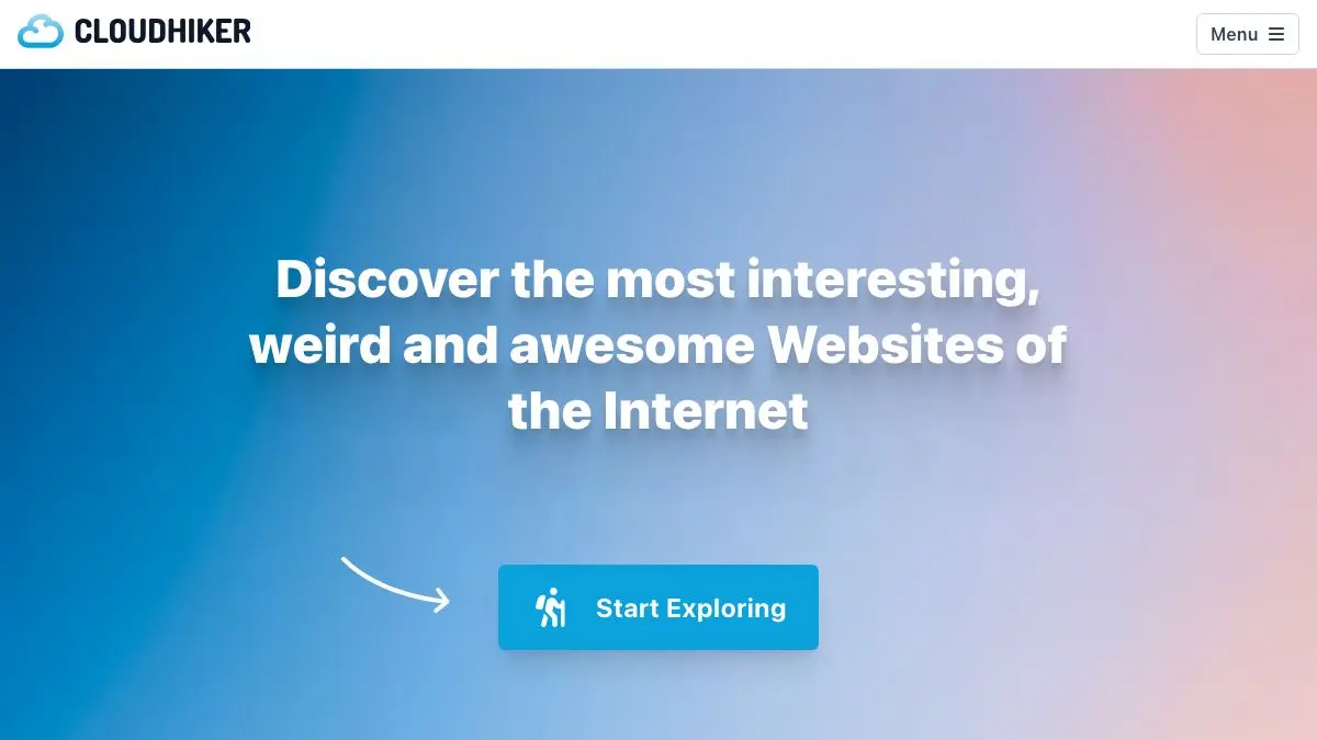 Screenshot of Cloudhiker