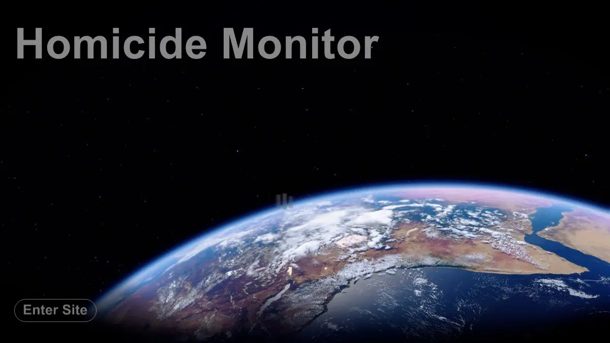 Screenshot of Homicide Monitor
