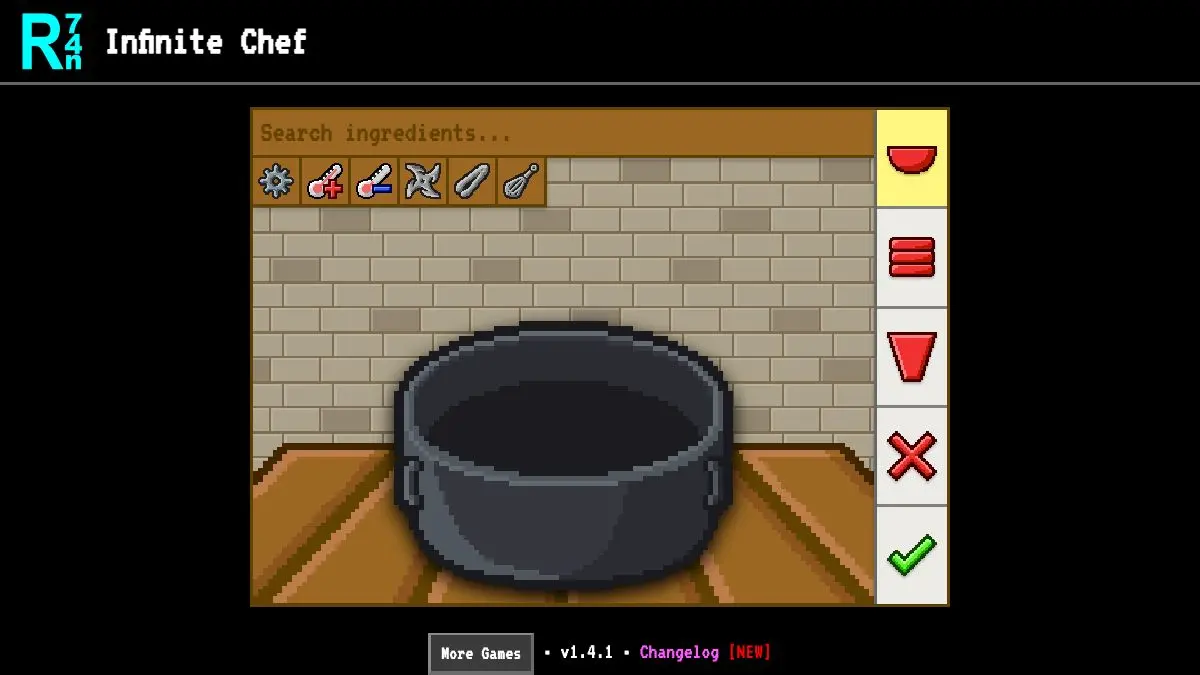 Screenshot of Infinite Chef