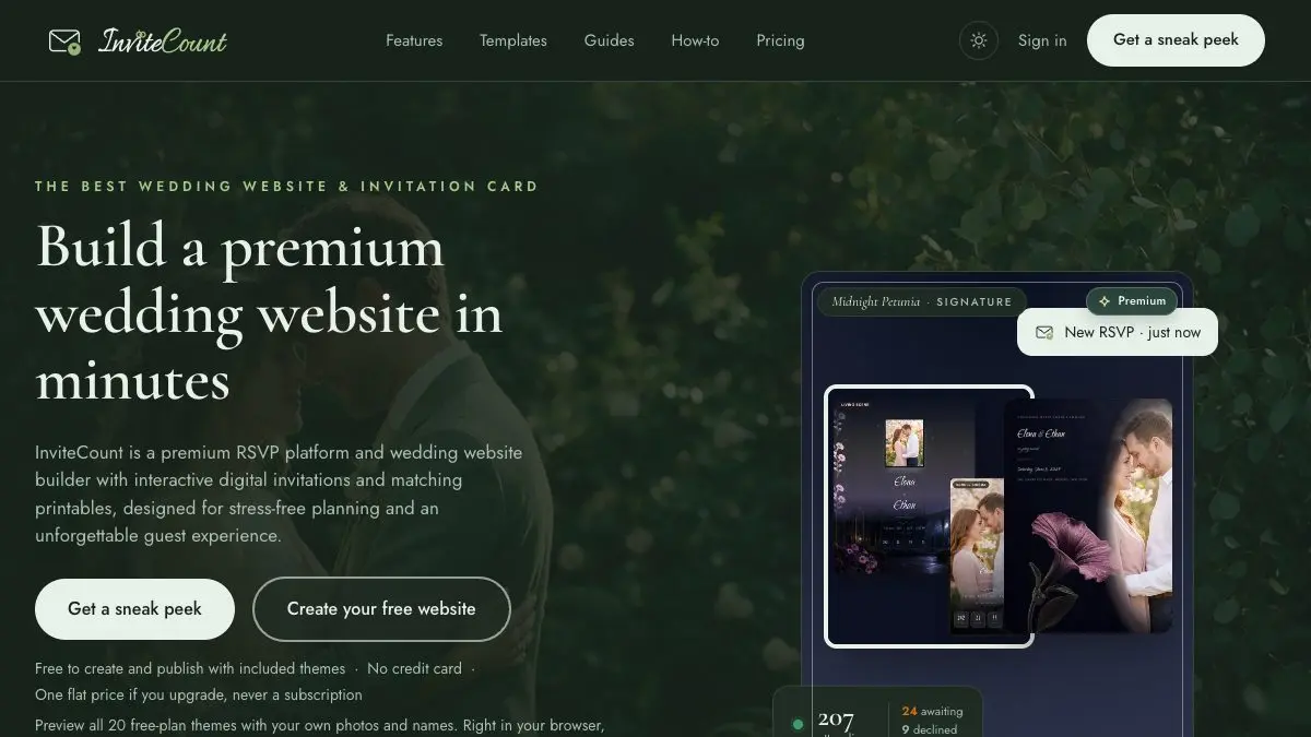 Screenshot of InviteCount