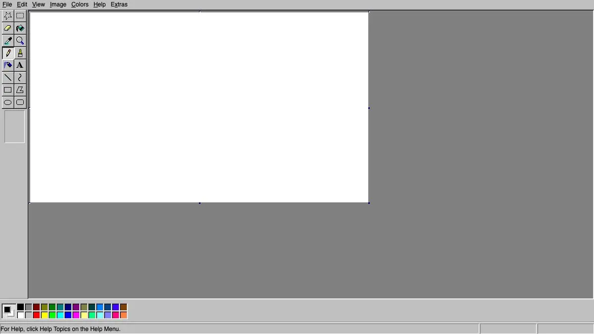 Screenshot of JS Paint
