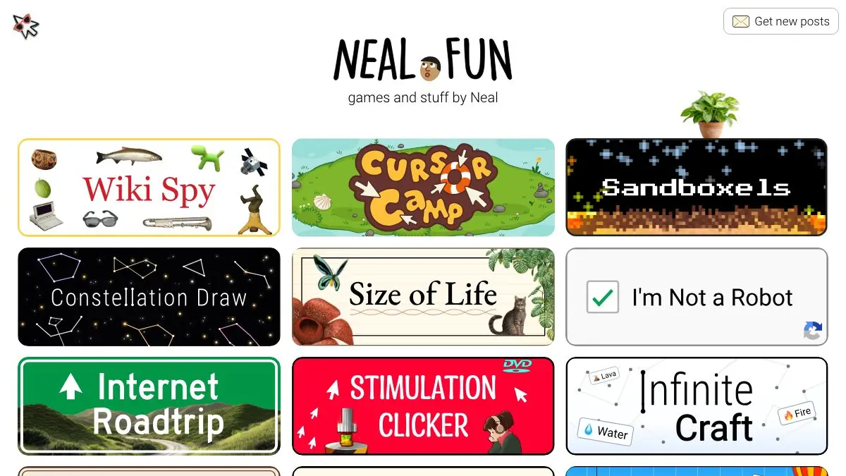 Screenshot of Neal.fun