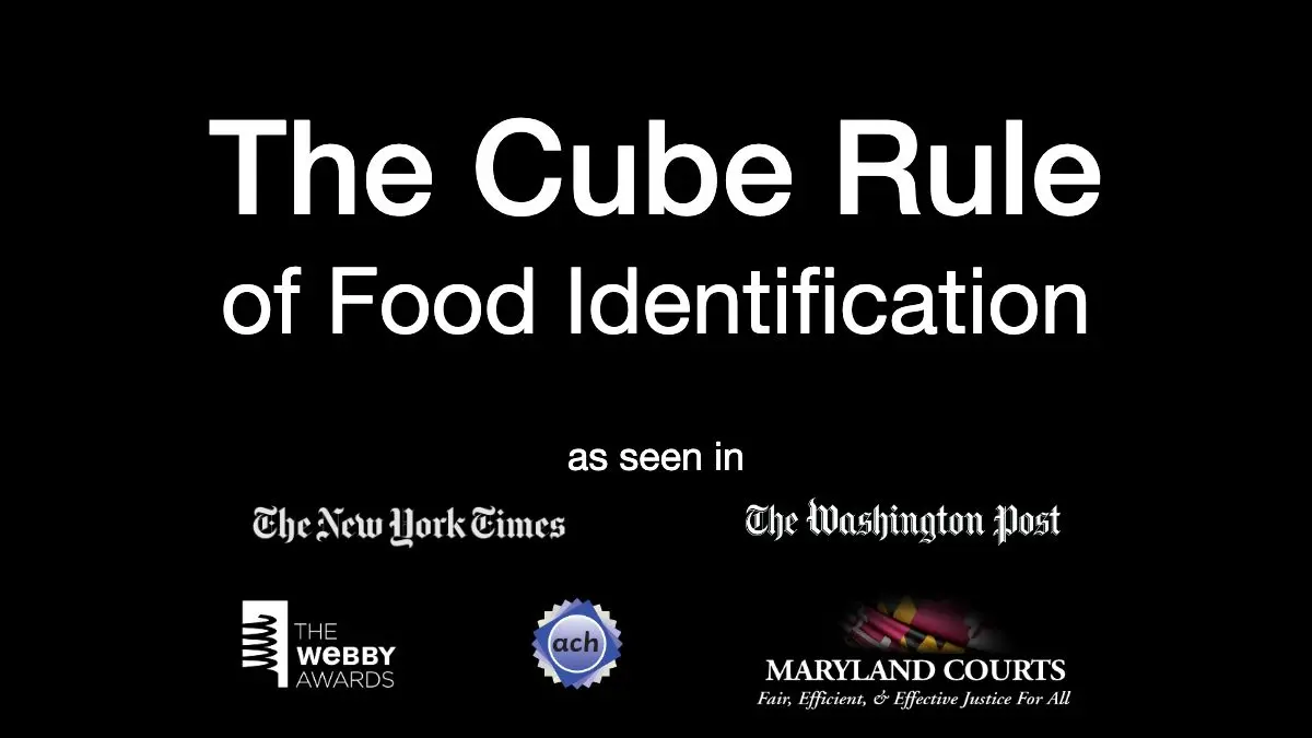 Screenshot of The Cube Rule of Food
