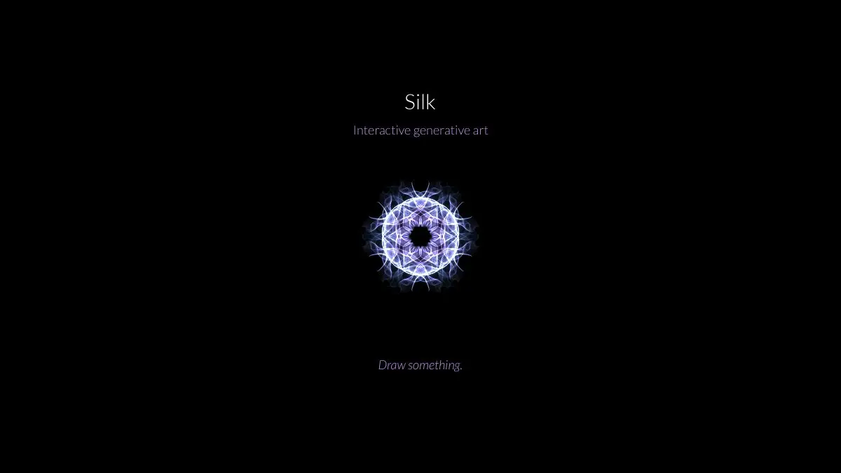 Screenshot of Weave Silk